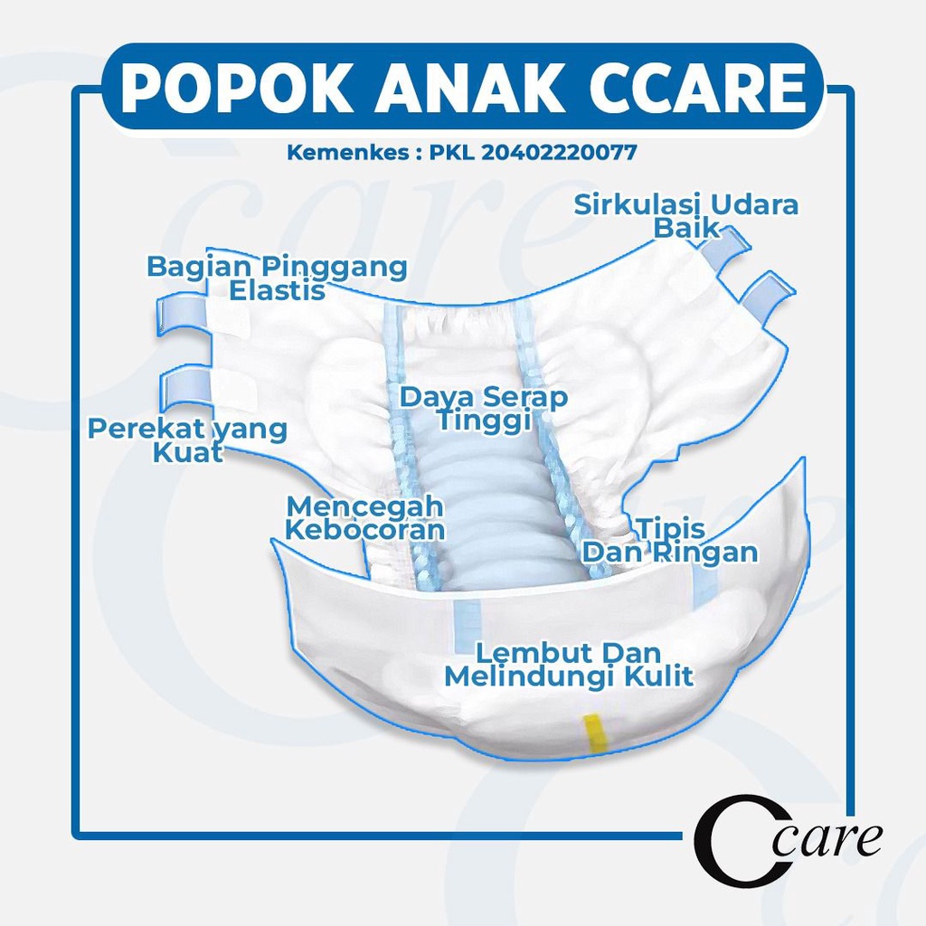 CCARE POPOK BABY DIAPERS