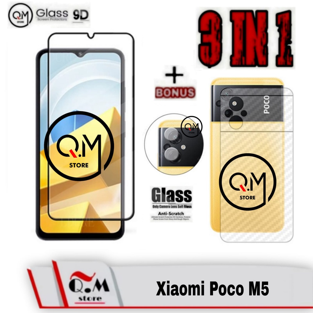 Tempered Glass Xiaomi Poco M5 Anti Gores Pelindung Layar Handphone Aksesoris