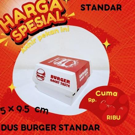 

Trend ヤ Dus Burger Standart isi 50 pcs