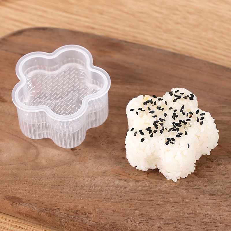 Cetakan Bento Nasi Kepal Peralatan Cetak Bento Cetakan Sushi Onigiri Bento