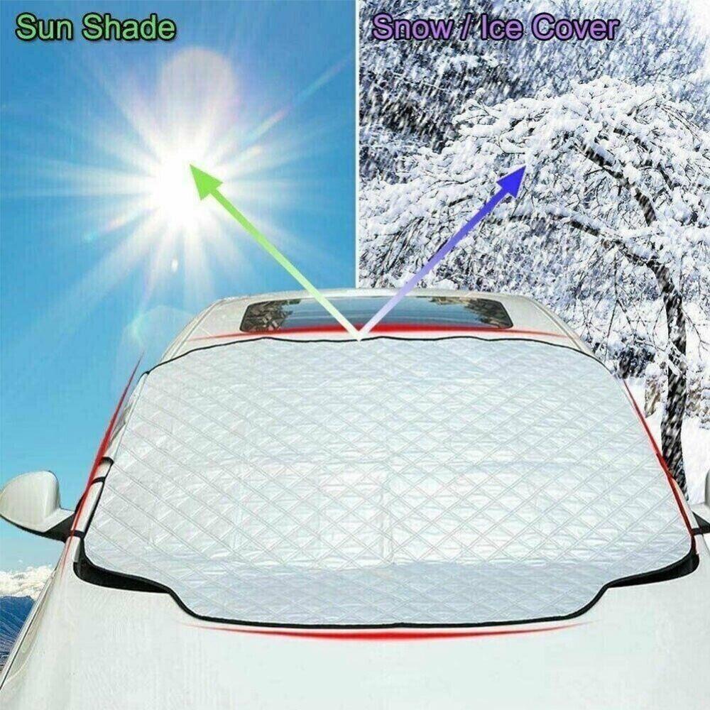 Preva Pelindung Mobil Cover Visor Anti Salju Es UV Protection Car Sun Shade