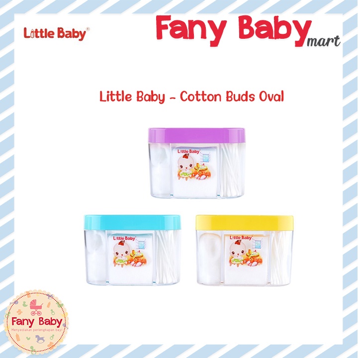 LITTLE BABY COTTON BUDS OVAL