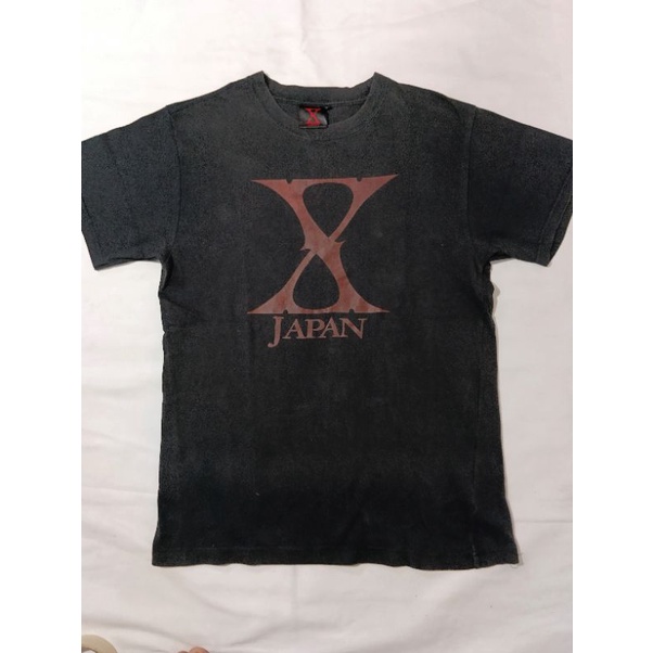 kaos Band Vintage Rock X Japan tag by X Japan