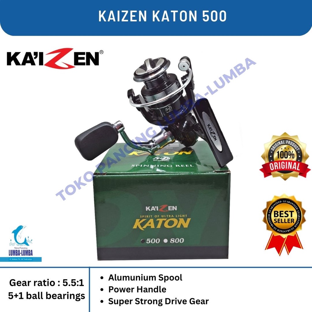 Reel Pancing Kaizen Katon 500 / Reel Pancing Mini / Katrol Mini / Reel Pancing