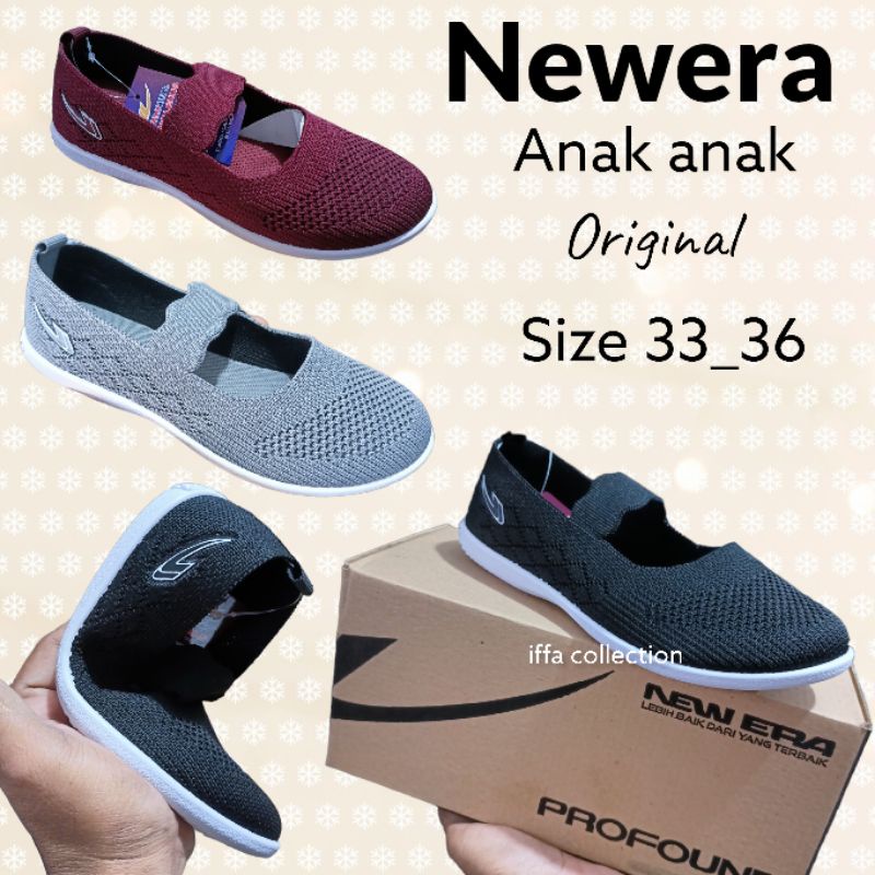 sepatu rajut anak anak NEWERA redy di toko iffa collection