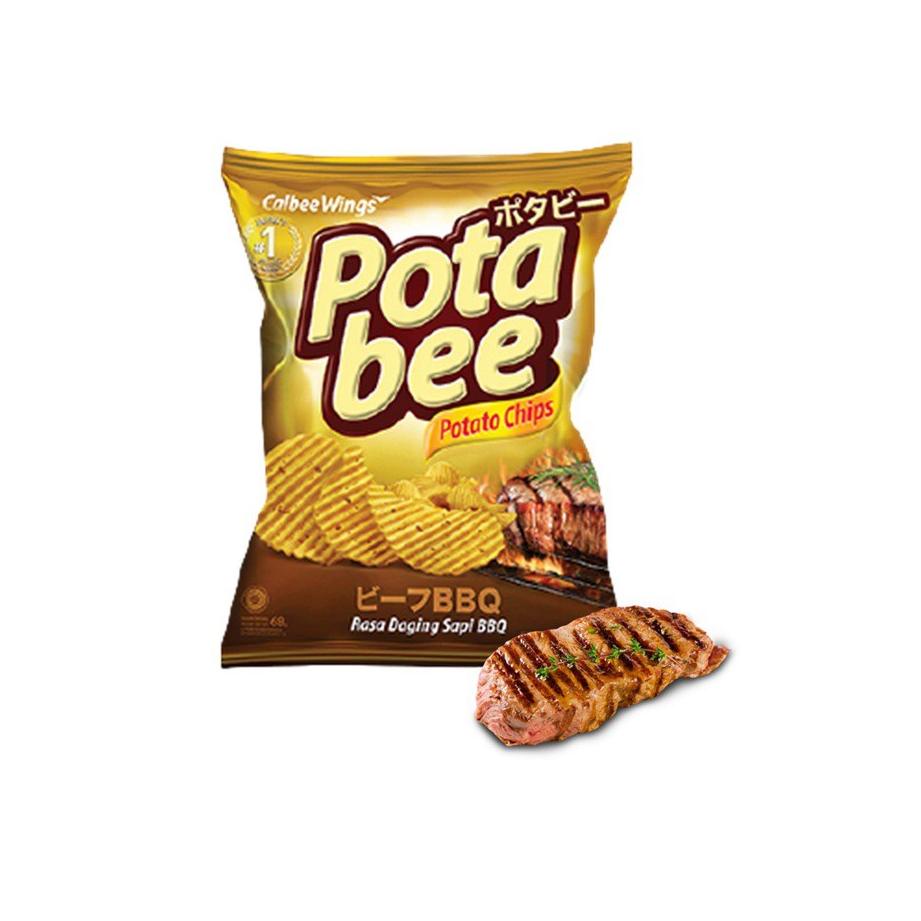 

ニ POTABEE Keripik Kentang BBQ BEEF 68GR ヵ