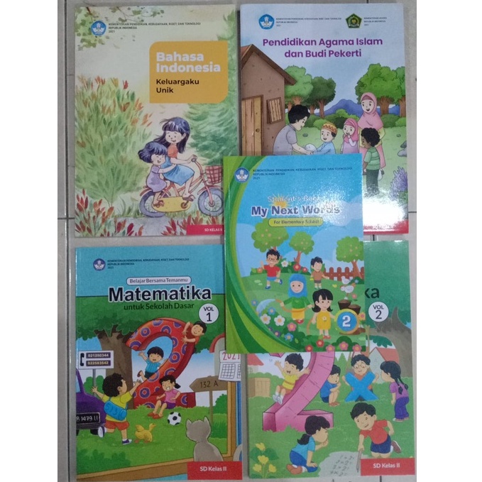 Buku Paket Kurmer Kurikulum Merdeka SD Kelas 2