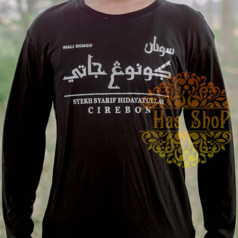 Kaos Lengan panjang distro Sunan gunung jati