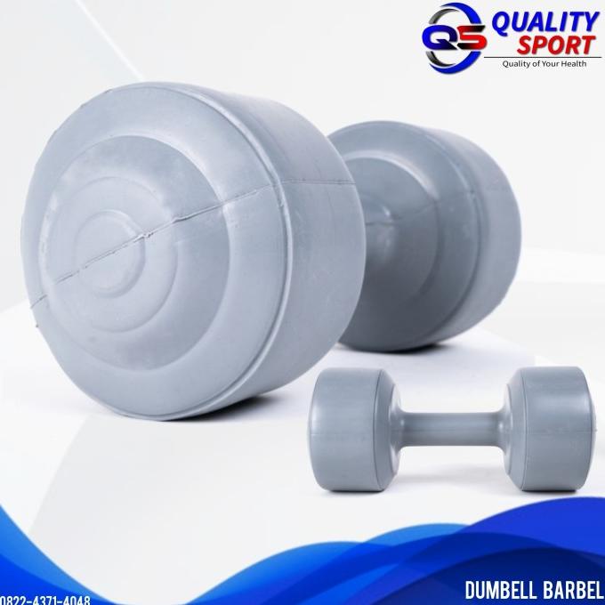 dumbel / barbel plastik 10kg