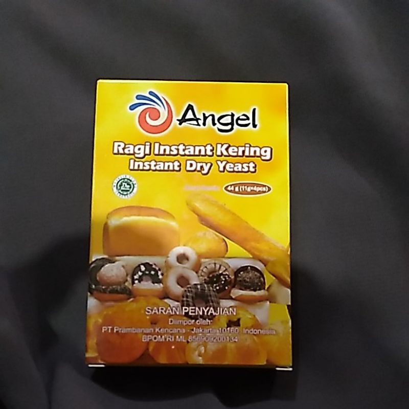 

OBRAL JUAL MURAH Angel Instant Yeast / Angel Ragi Instant sachet/ Fermipan merk Angel 4 x 11gr