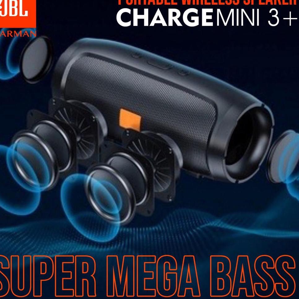 Murah Meriah Speaker Bluetooh JBL Charge Mini 3+ Speaker Mini 3+ Speaker Aktif Speaker Speaker Super