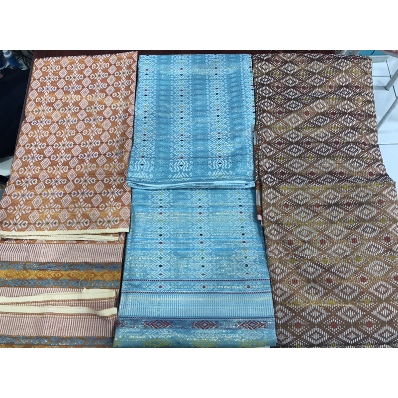 Songket Kain Makassar warna Pastel (Pastel edition)