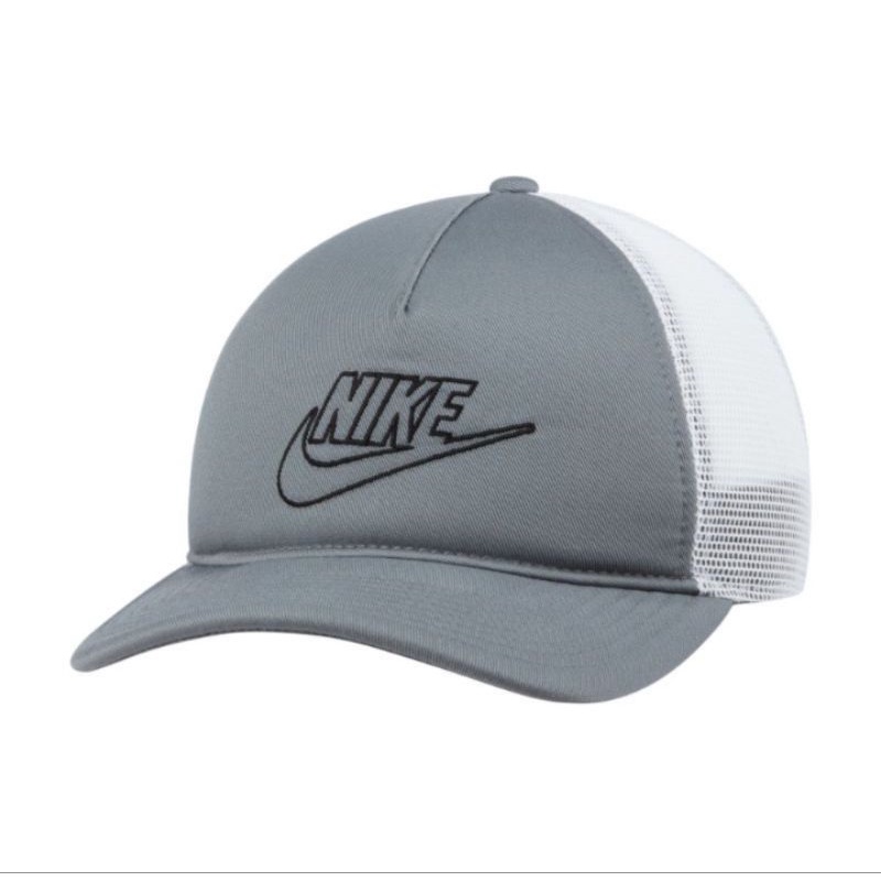 Nike Classic 99 Futura Trucker Cap Grey Abu DC3984-084 Topi Original