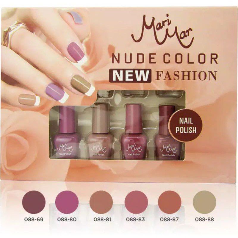 Kutex Kutek MARIMAR NAIL POLISH Nude Box isi 12
