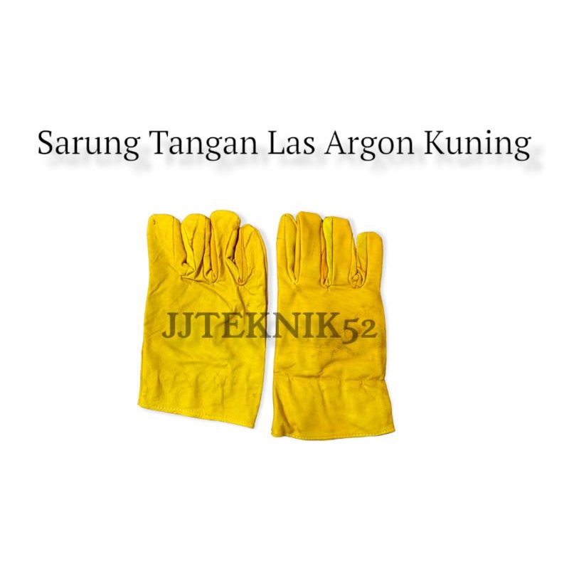 SARUNG TANGAN LAS ARGON KUNING / WELDING GLOVE