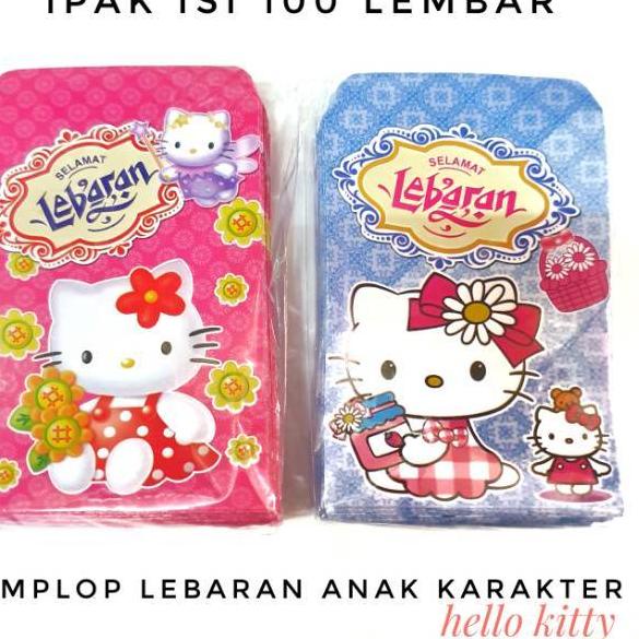 Lebih Kekinian Bellino - 100 pcs Amplop Lebaran Idul Fitri Size M / Ampau Lebaran Ukuran Sedang Angpau Lebaran