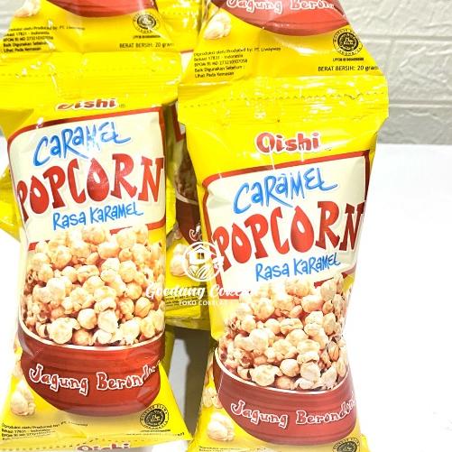 

Langsung Order Oishi Popcorn Coklat Chocolate Caramel 1 Renceng 10 pcs x 20 gr''
