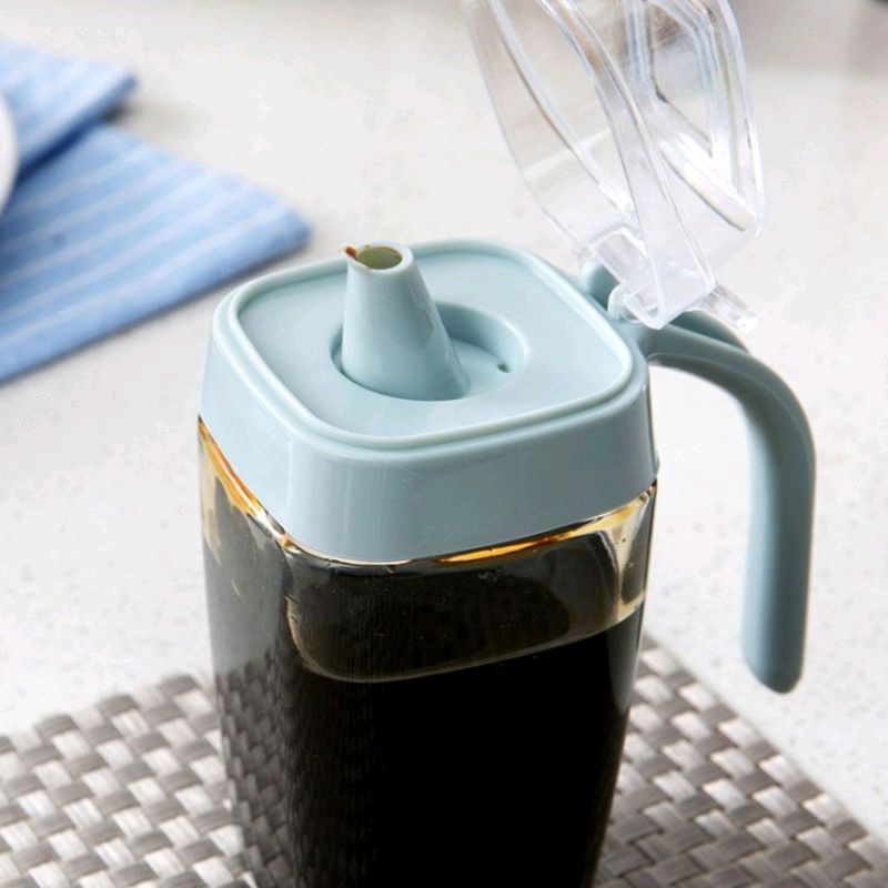 Botol Minyak Goreng Oil Pot Botol Kaca Saos Kecap Anti Tumpah Madu