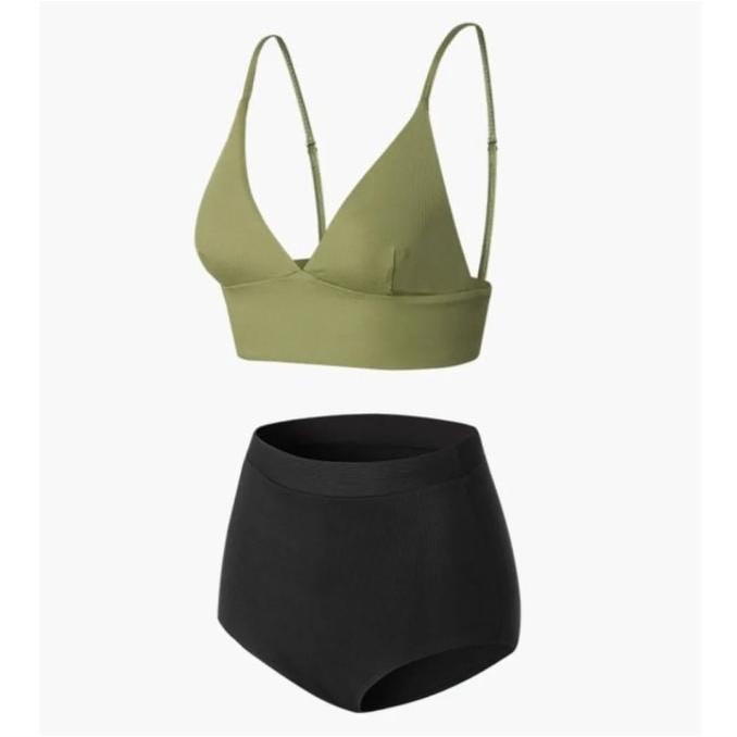 Savana Beachwear - CORAL REEF Bikini Set high waist baju renang wanita