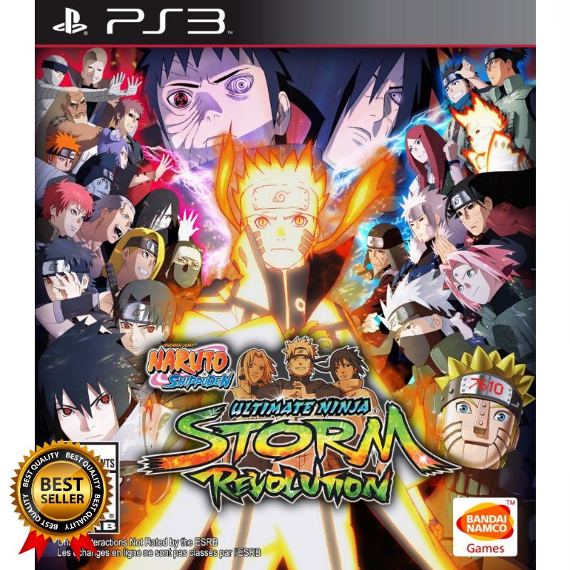 Kaset Game Flashdisk PS3 CFW OFW HEN Naruto Shippuden Ultimate Ninja Storm Revolution