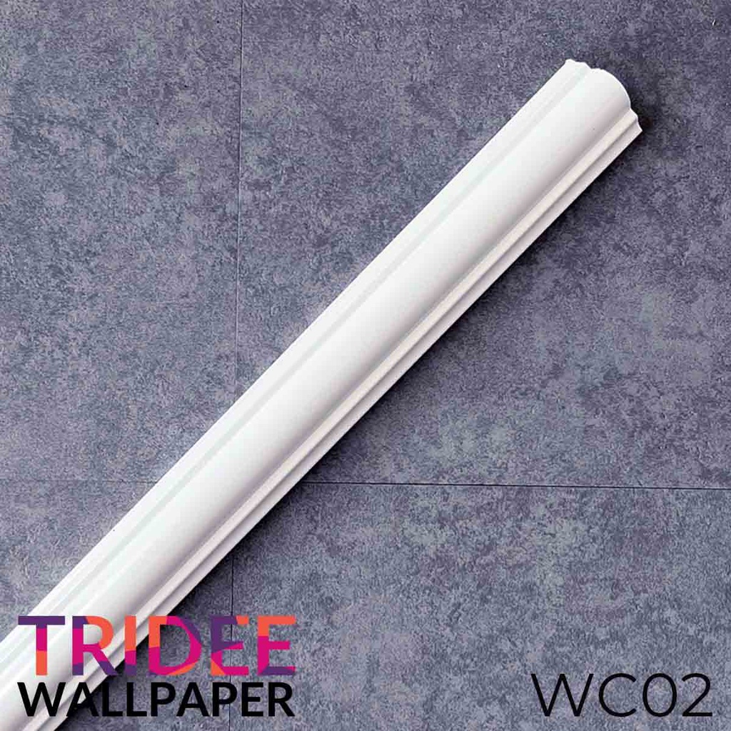 Wall Moulding | Wainscoting | Wall Batten | Dinding Profil | TRIDEE WALLPAPER | 290CM