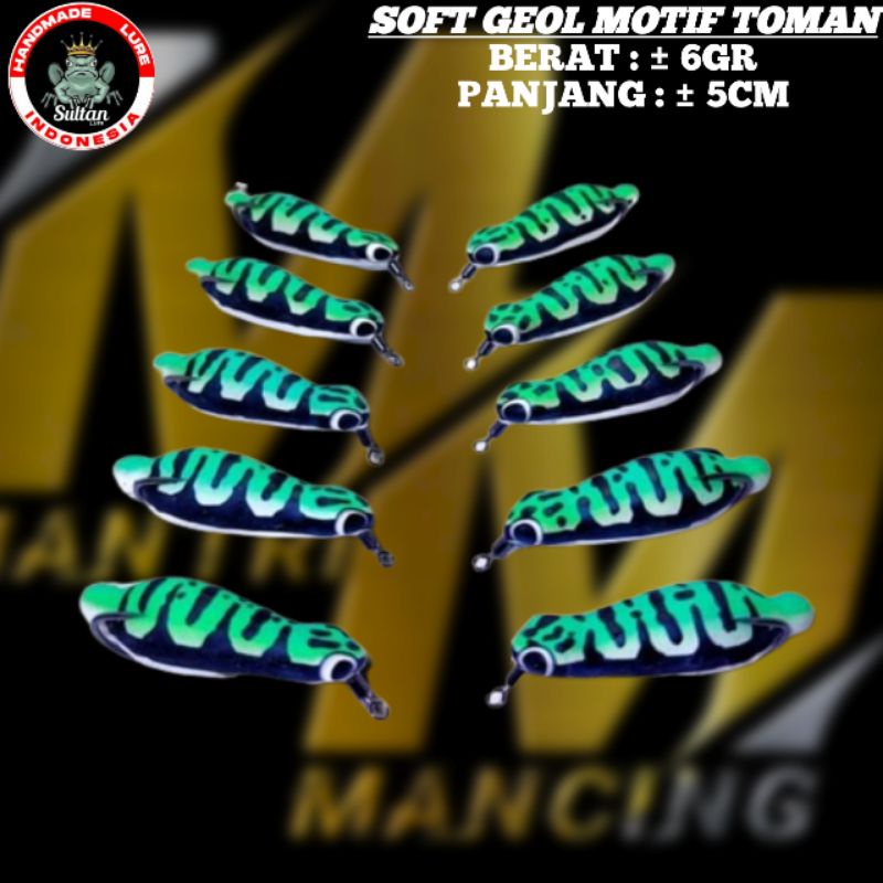 Soft Frog Geol Motif Toman