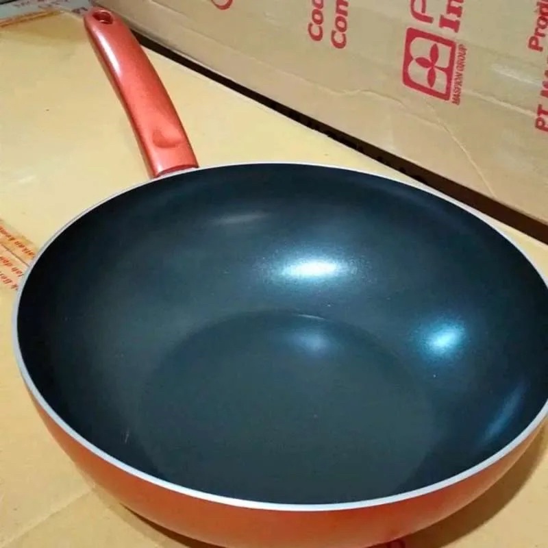 Maxim Exclusive 28cm Stir Fry Deep Wok Pan Teflon Original