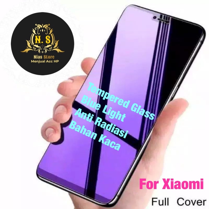 Tempered Glass Blue Light POCO C3 POCO F2 POCO F2 PRO POCO F3 POCO M2 POCO M2 PRO Tg Blue Ray Anti Radiasi