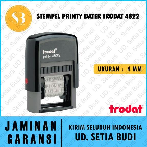 

Terlaris Stempel Printy Dater Trodat 4822 Termurah