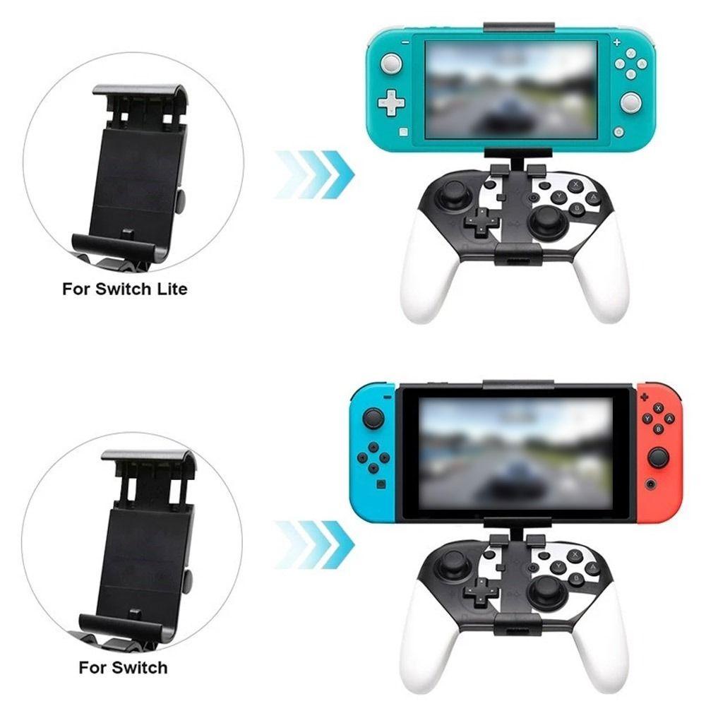 Preva Game Controller Mount Adjustable Bracket Untuk Nintendo Switch Gamepad Clip