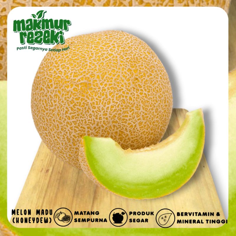 

BUAH MELON MADU 1PCS 1.5-2KG MANIS SKY SUPER SEGAR