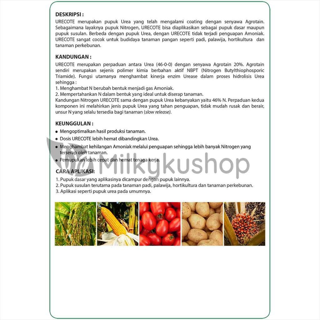 PUPUK PAK TANI URECOTE 50 KG KP UREA ARGON VIA GOSEND GRAB