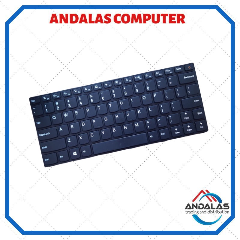 Keyboard komponen laptop internal lenovo ideapad 110-14isk