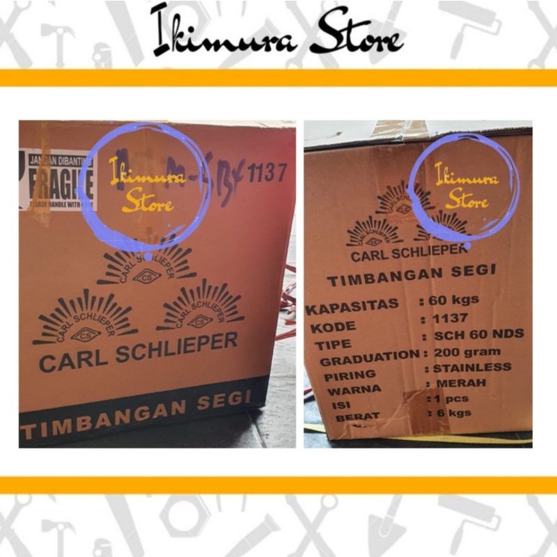 Timbangan Duduk Manual Jarum 60Kg