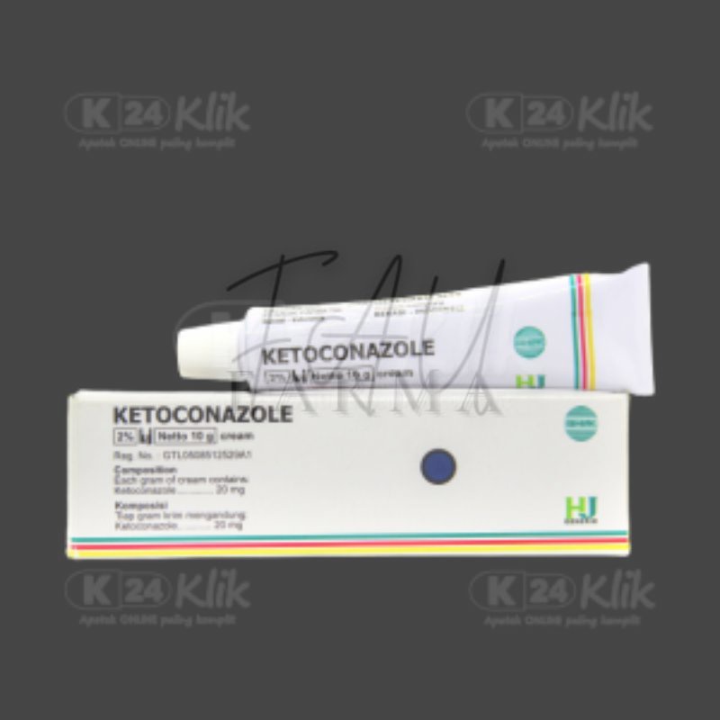 Ketoconazole 2% cream / 15 gr -- Obat Jamur Kulit Ketoco Ketokonasol Kotokonazol Mycoral Micoral