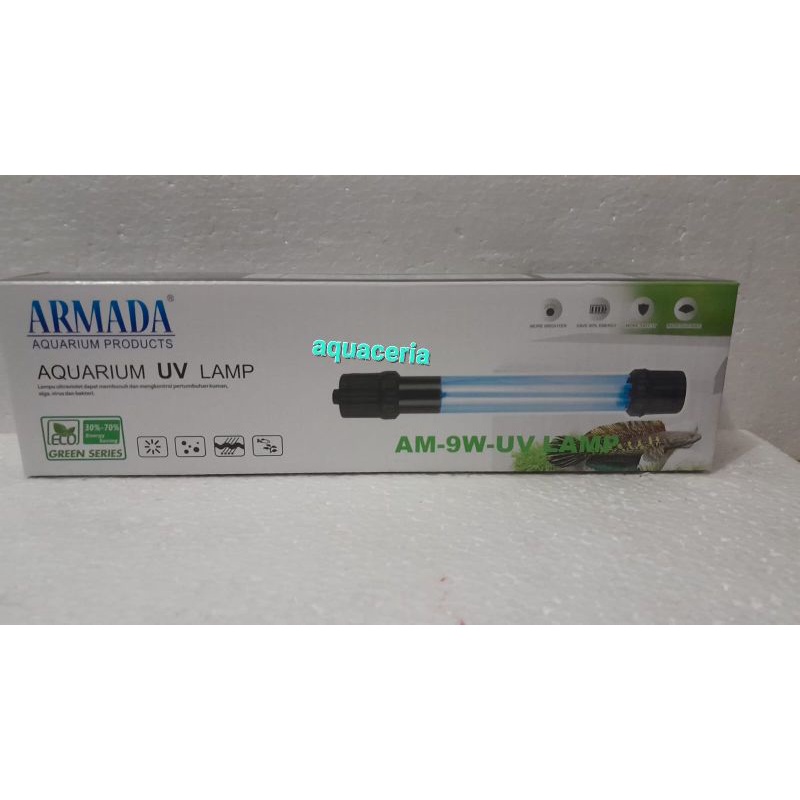 lampu UV ARMADA AM 9W membunuh alga kuman dan bakteri awet terlaris