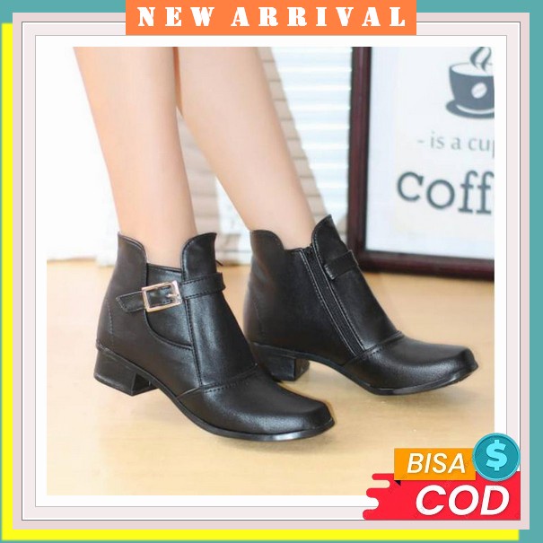 Sepatu Bots Wanita Boots Modern Docmart Korea Korea Buts Terlaris Terb Sepatu Ankle Boots Wanita Cew