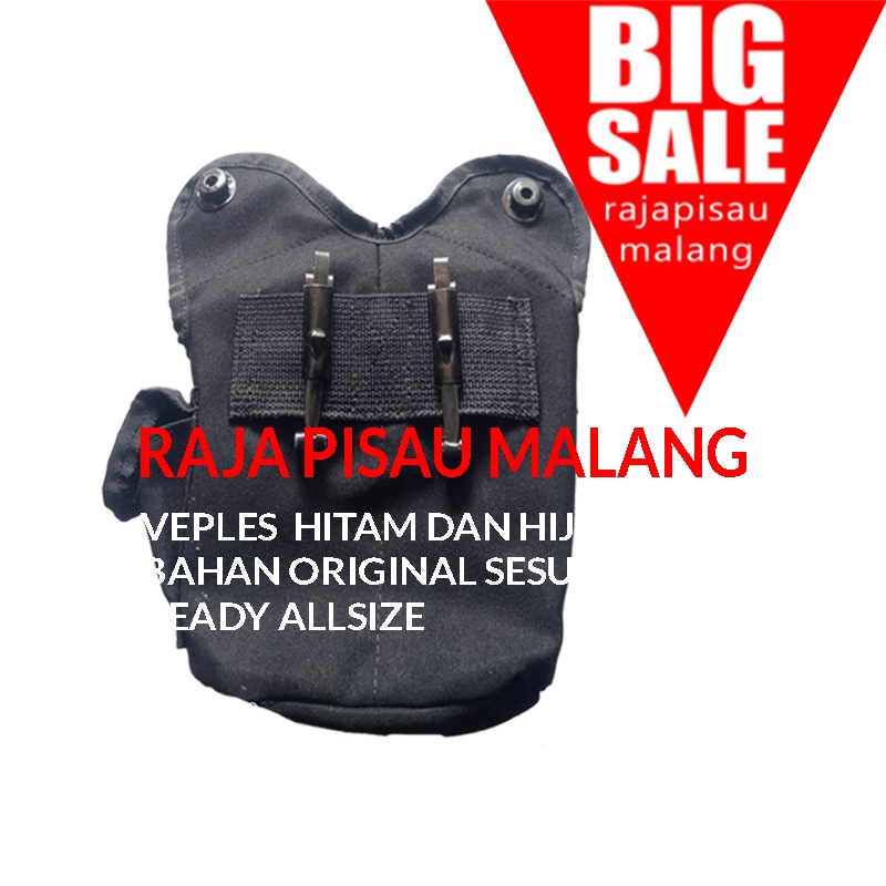 12.12 | PROMO AKHIR TAHUN - VEPLES - PEPLES - TEMPAT MINUM TNI Ready Hitam dan Hijau