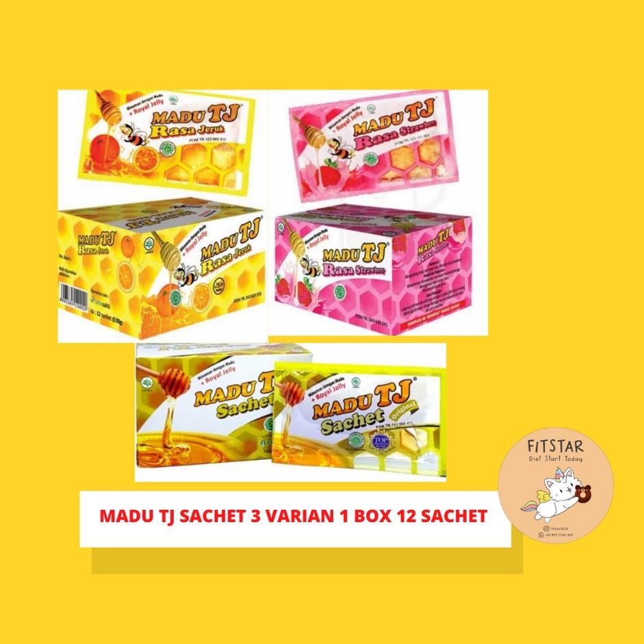 

[J-1&Y ✉] Tresno Joyo Madu Tj Sachet 1 box isi 12 sachet (3varian)-amanah