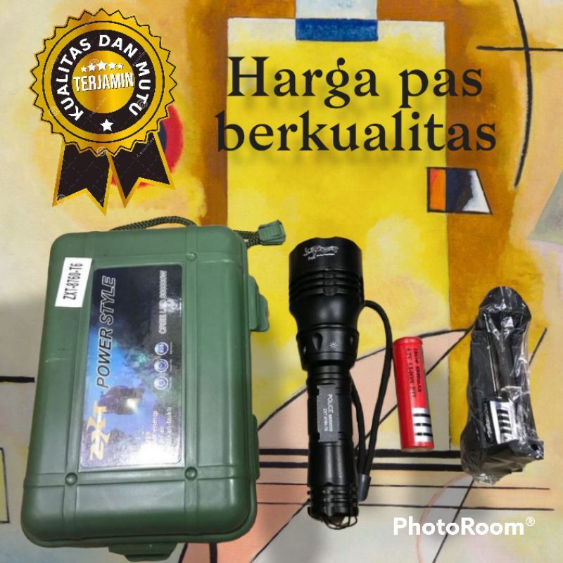 paket senter selam Seat police xzt 8769 T6 waterp senter selam air laut berkualitas terbai