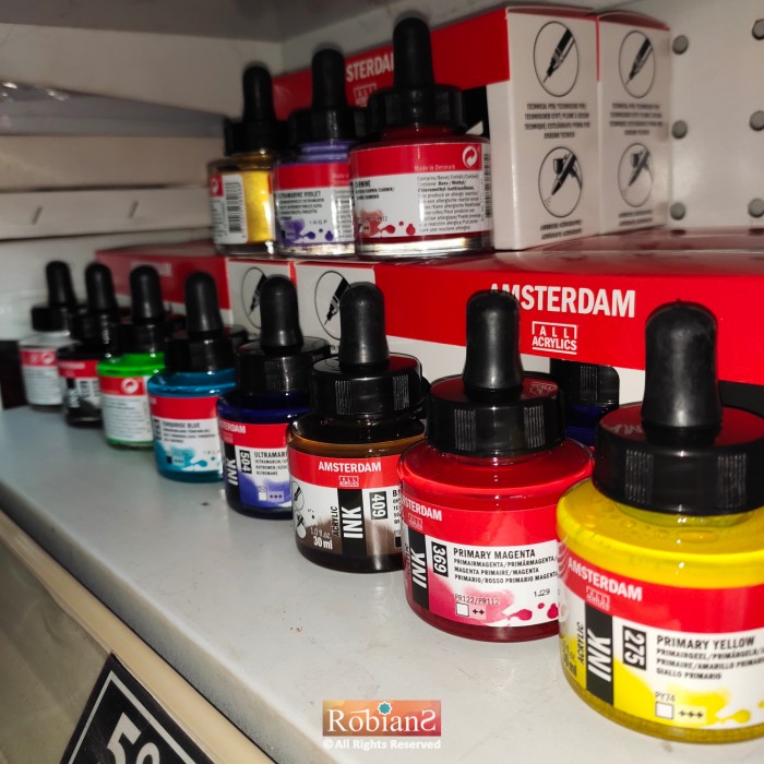 

Tinta Tinta Akrilik / Amsterdam Acrylic Ink Uk. 30 Ml
