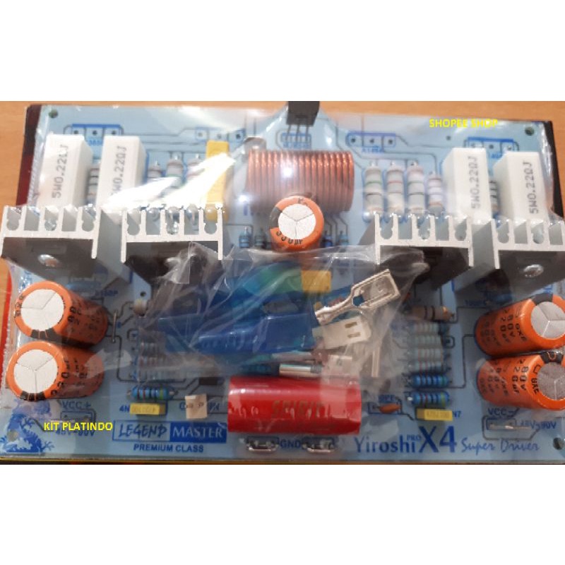 YIROSHI X4 DRIVER POWER AMPLIFIER SUBWOOFER MONO