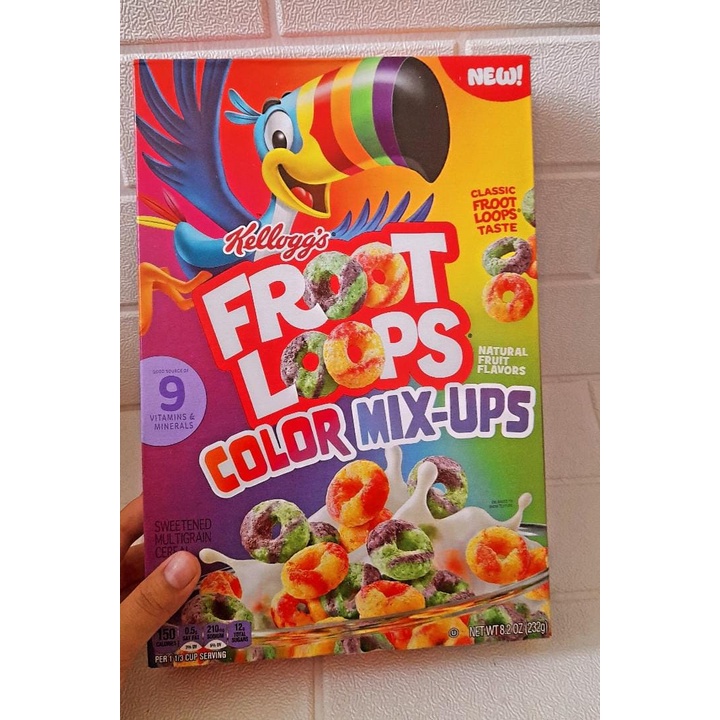 Kelloggs Cereal Froot Loops 10.1 Oz