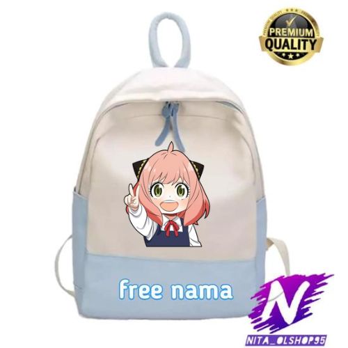 tas sekolah anak anya tas ransel forget spy x family