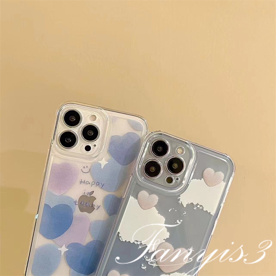 Realme C55 C35 C31 9 Pro+ C25Y C21Y C25 C25s C12 C21 C20 C20A C11 C17 7i C15 8 7 6 5 Pro 8i 5i 5s 6i Soft Case TPU Motif Awan Untuk