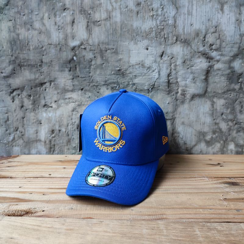 Topi Baseball Golden State Warriors Biru