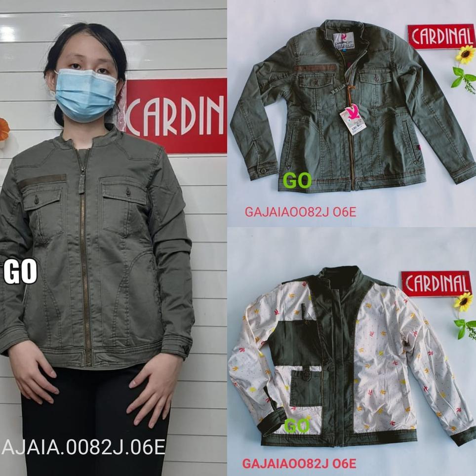 Terbagus.. gof CARDINAL JAKET Kanvas Perempuan