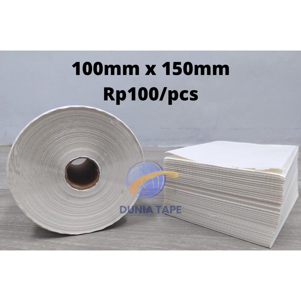 

LABEL THERMAL STICKER 100 X 150 MM (A6) ISI 500 PCS TERLARISS...,,,,,