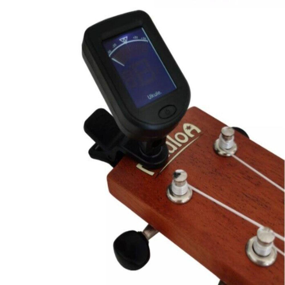 Chookyy Digital Chromatic Alat Musik Tuner Aksesori Bagian Gitar Aksesoris Tuner Elektrik