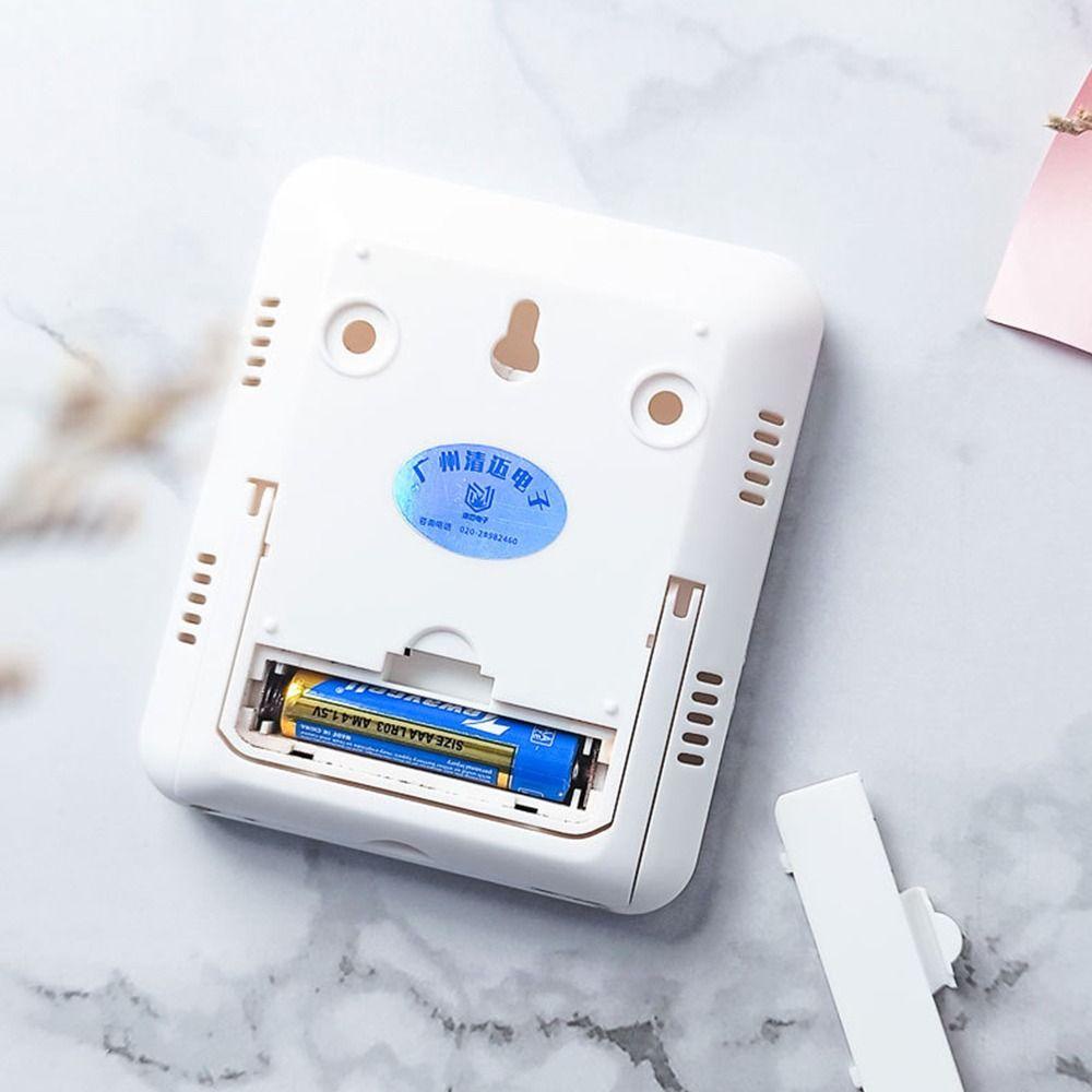 Top Digital Thermo-Hygrometer Thermo-Hygrometer Stasiun Cuaca Profesional Sensor Suhu Dalam Ruangan